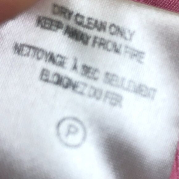 Samuel Dong Womens Cocktail Jacket Sz Medium Full Zip Quilted Detail Pink Black - Picture 10 of 10